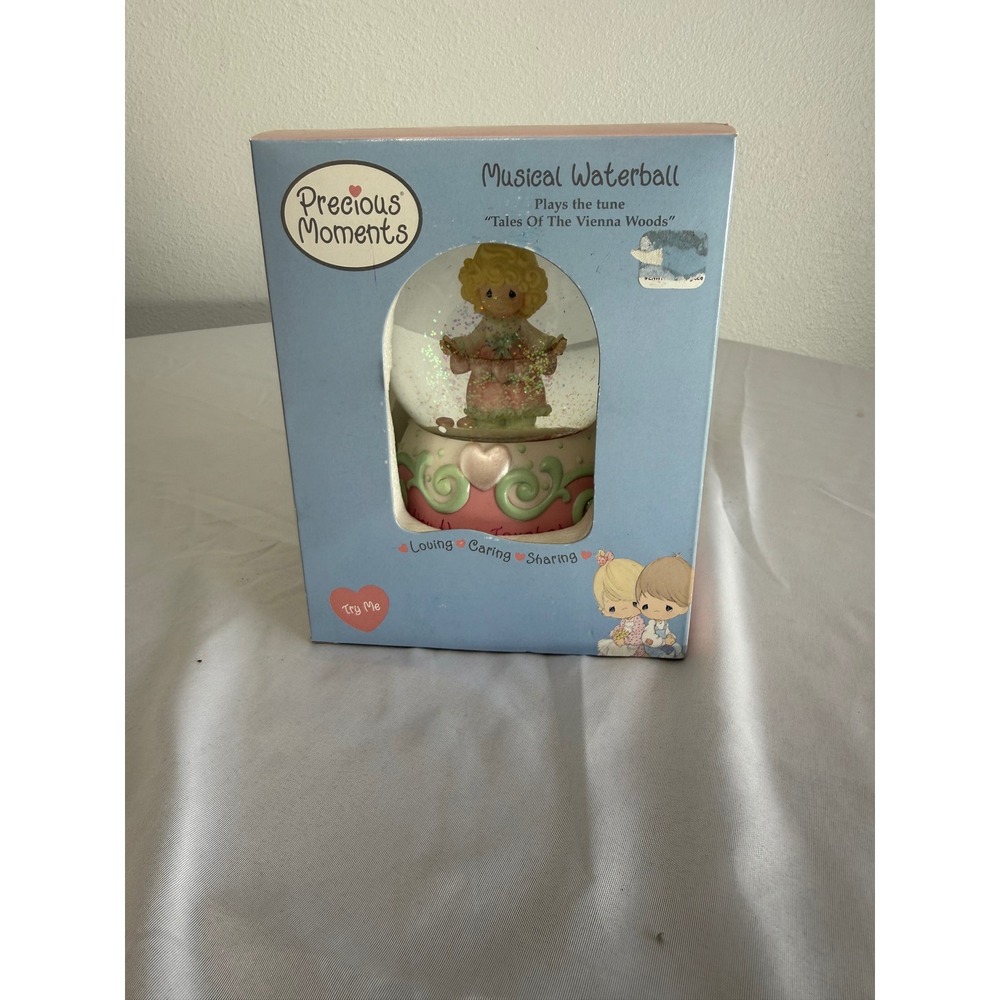 Precious Moments Musical Waterball You Have Touched So Many Hearts Enesco 2003